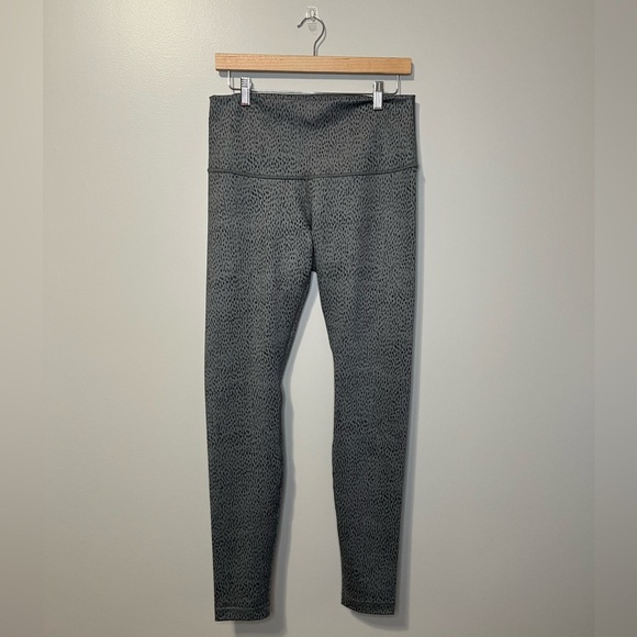 Lululemon Wunder Under Pant Full-On Luon Roll Down Dottie Dash - Picture 7 of 12